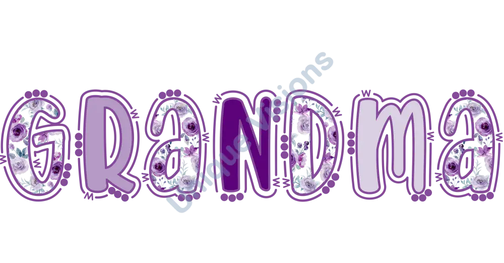 Purple GRANDMA Single