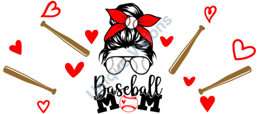 Baseball Mom Wrap 16oz Wrap