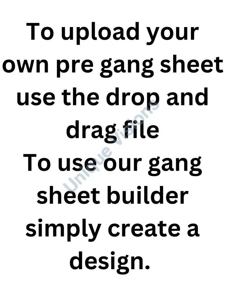 Custom Gang Sheets Custom Gang Sheet