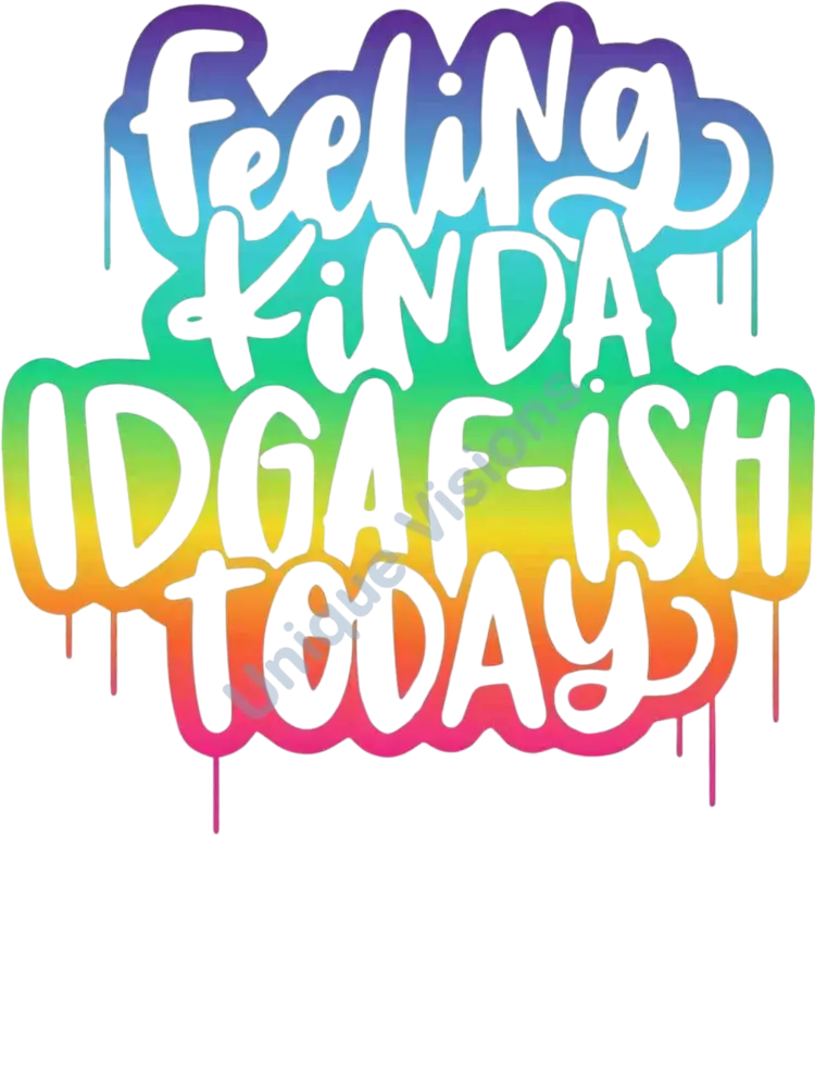 Feeling Kinda Idaf-Ish Decal Single