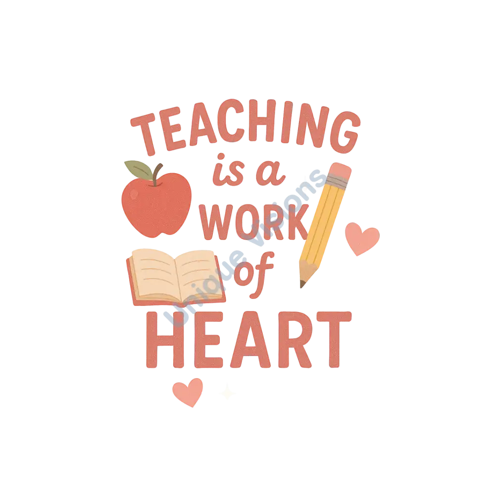Teaching is a work of Heart Single